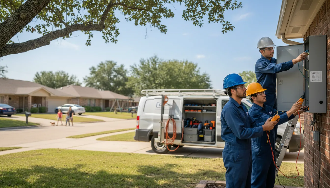Certified electrician providing emergency electrical services in Maida, ND